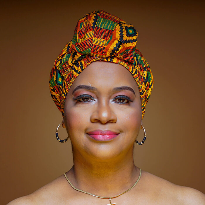 African Stripe Turban